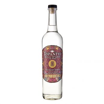 Topanito Mezcal Artesanal Blanco 52% Maguey Espadin 70cl