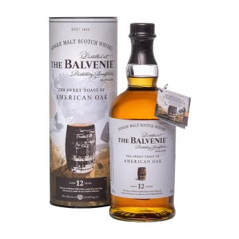 Balvenie 12y The Sweet Toast of American Oak Single Malt Scotch Whisky 70cl