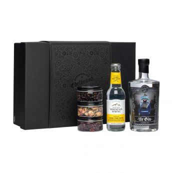 Appenzeller Edelbrand Gin Tonic Set Ur Gin mit 3 Gewürzen und Tonic 50cl