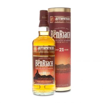 BenRiach 21y Authenticus Peated 70cl