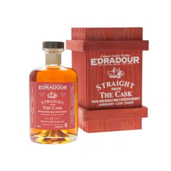 Edradour 2002 11y Burgundy Finish Straight from the Cask 50cl
