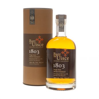 Barr an Uisce 1803 10y Single Malt Irish Whiskey 70cl