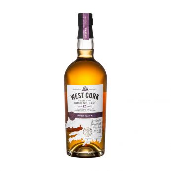 West Cork 12y Port Cask Single Malt Irish Whiskey 70cl