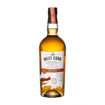 West Cork 12y Rum Cask Single Malt Irish Whiskey 70cl