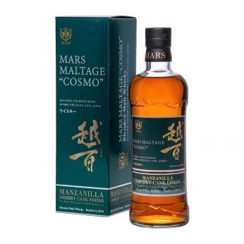 Mars Maltage Cosmo Manzanilla Sherry Finish Blended Malt Japanese Whisky 70cl