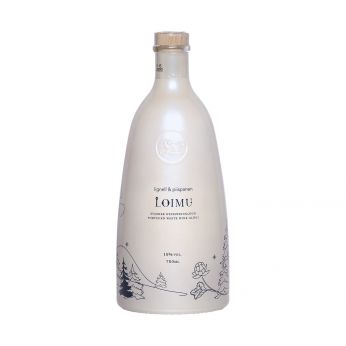 Loimu Glögi weiss Finnischer Glühwein mit Arktischen Brombeeren 75cl