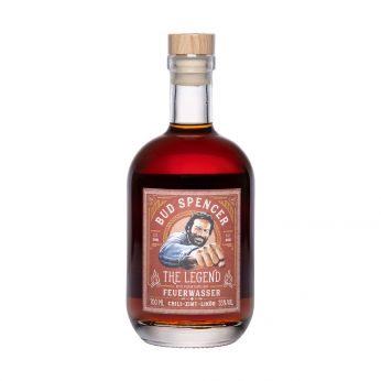 Bud Spencer The Legend Feuerwasser St.Kilian Chili Zimt Whisky Liqueur 70cl