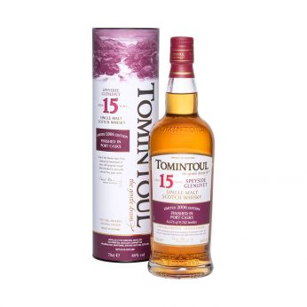 Tomintoul 2006 15y Port Cask Finished Single Malt Scotch Whisky 70cl