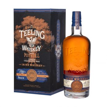 Teeling Wonders of Wood First Edition Virgin Chinkapin Oak Single Pot Still Irish Whiskey 70cl