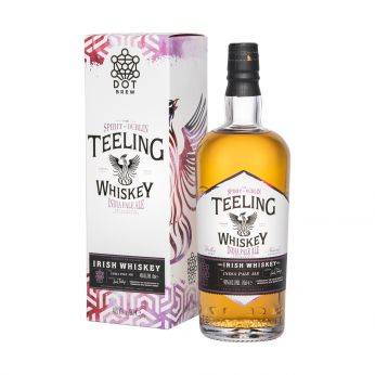 Teeling India Pale Ale Cask Dot Brew Small Batch Collaboration Blended Irish Whiskey 70cl