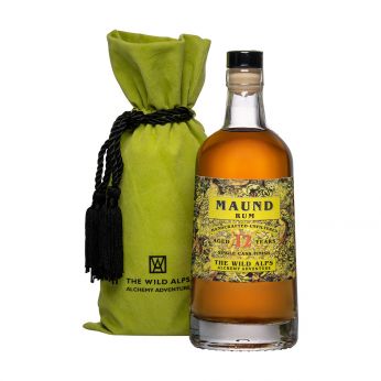 Maund 12y Jamaica Rum in Velvet Sachet The Wild Alps 50cl