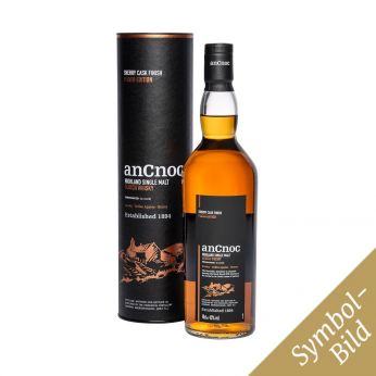 anCnoc Sherry Cask Finish Peated Edition bot. for Sweden Knockdhu Single Malt Scotch Whisky 70cl