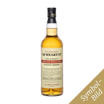 As we get it 60.6% Highland Single Malt Scotch Whisky 70cl