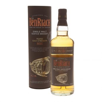 BenRiach Peated Cask Strength Batch#1 Single Malt Scotch Whisky 70cl