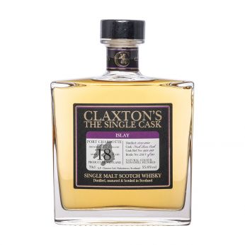 Port Charlotte 2001 18y Cask#1972-268 Claxton's 70cl