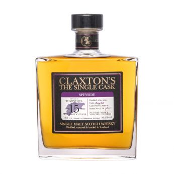 Tomintoul 2005 15y Cask#2091-21 Claxton's Single Malt Scotch Whisky 70cl