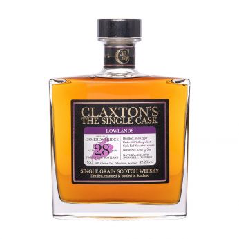 Cameronbridge 1992 28y Cask#2103-115062 Claxton's Single Grain Scotch Whisky 70cl