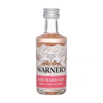 Warner's Rhubarb Gin Miniature 5cl