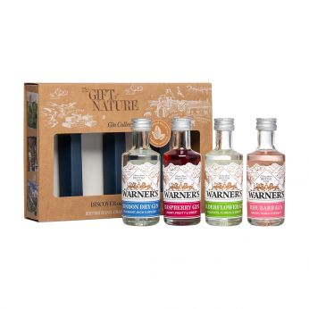 Warner's Gift of Nature Gin Collection Miniature Set 4x5cl