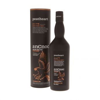 anCnoc Peatheart Heavily Peated Knockdhu Single Malt Scotch Whisky 70cl