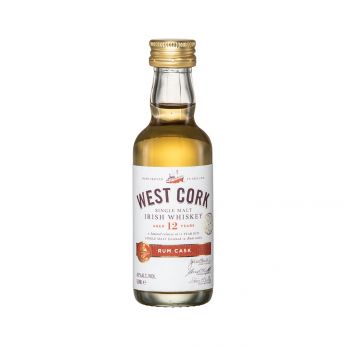 West Cork 12y Rum Cask Miniature 5cl