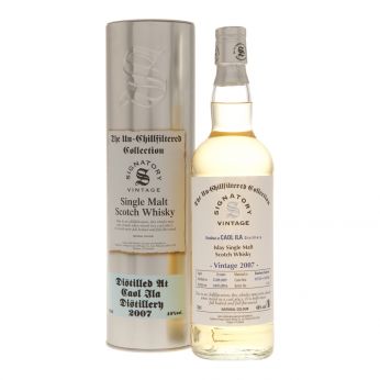 Caol Ila 2007 8y Casks#315331,315334 The Un-Chillfiltered Collection Signatory 70cl