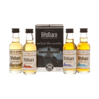 BenRiach Classic Speyside Collection Miniature Set 4x5cl