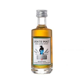 Säntis Malt Edition Sigel Miniature Single Malt Swiss Alpine Whisky 4cl