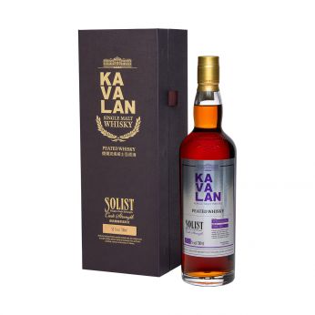 Kavalan Solist Peated Whisky bot. for Switzerland Single Malt Taiwanese Whisky 70cl
