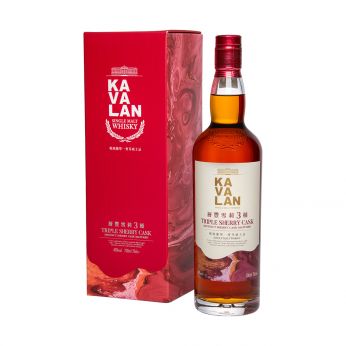 Kavalan Triple Sherry Cask Single Malt Taiwanese Whisky 70cl