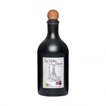 Tröpfli Vieille Prune Steingut-Flasche 50cl