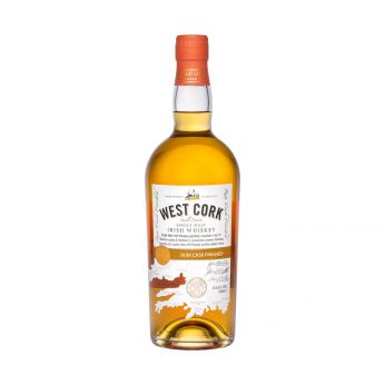 West Cork Rum Cask Finished Small Batch Single Malt Irish Whiskey 70cl