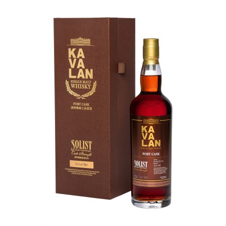 Kavalan Solist Port Cask #O110413021A bot. for Switzerland Single Malt Taiwanese Whisky 70cl
