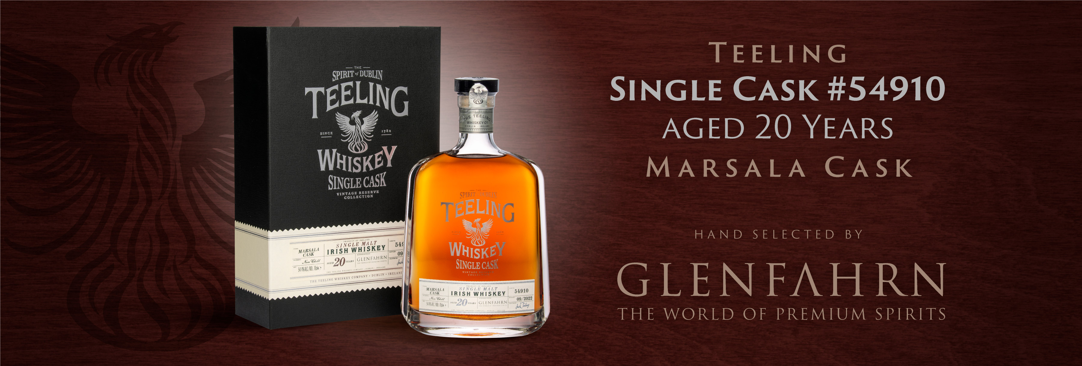  Teeling 2001 20y Marsala Cask #54910 Single Malt Irish Whiskey Single Cask Rare Whisky